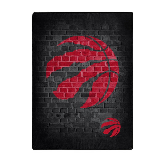 Toronto Raptors Street Raschel Throw Blanket 60" x 80"