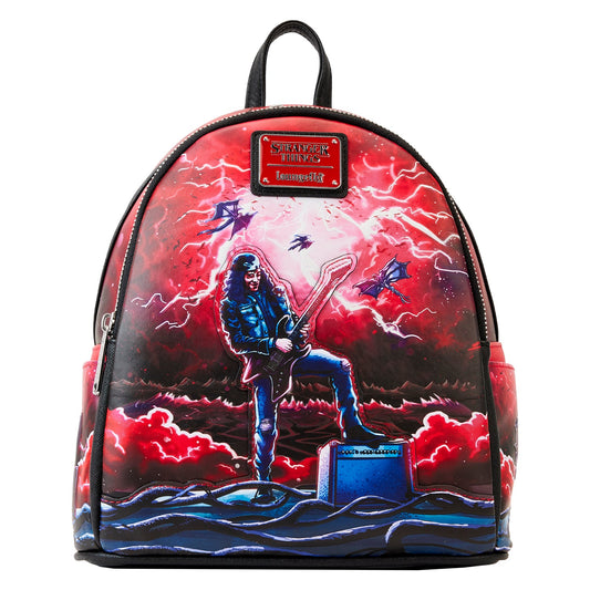 LOUNGEFLY
 NETFLIX STRANGER THINNGS EDDIE TRIBUTE MINI BACKPACK