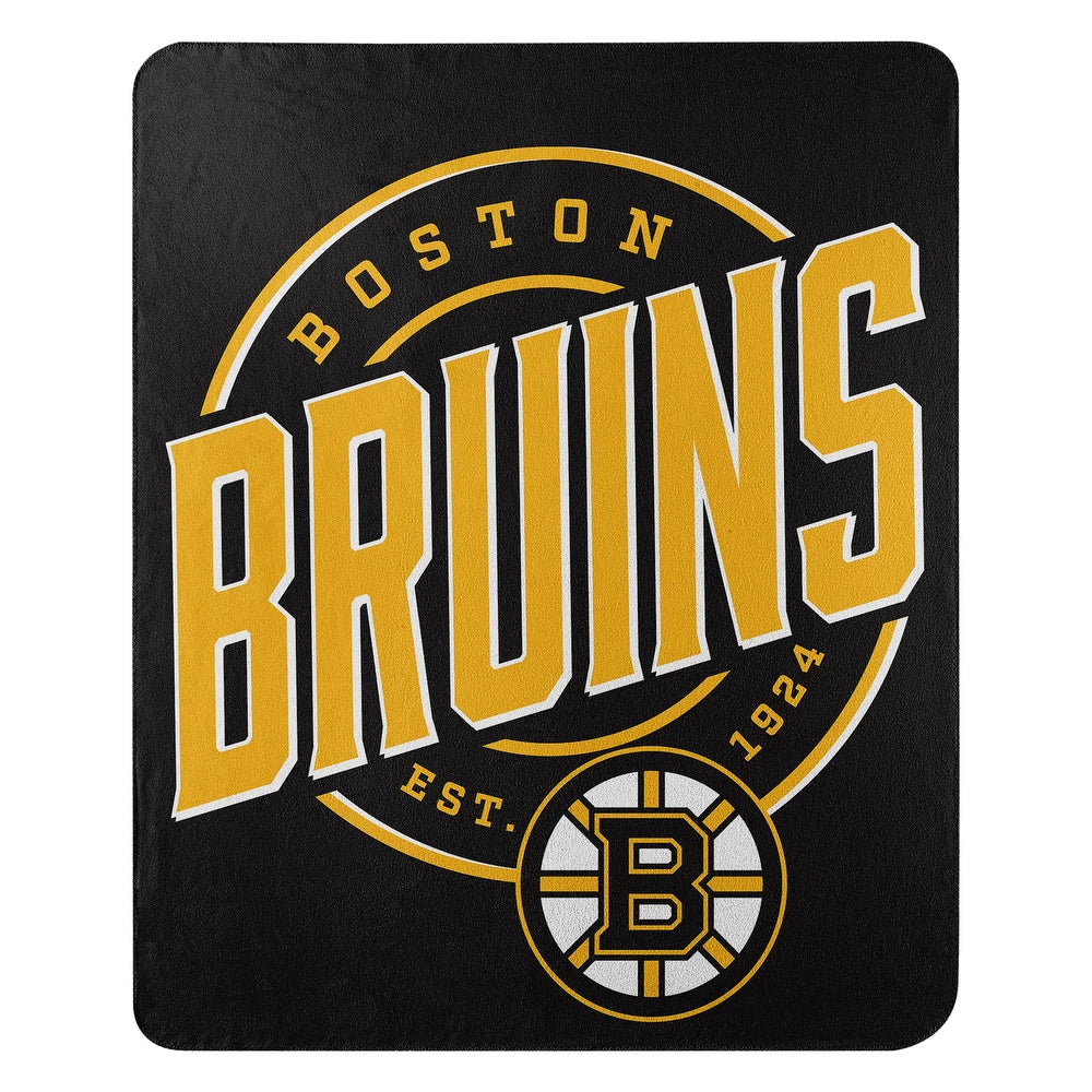 Boston Bruins Campaign Fleece Blanket