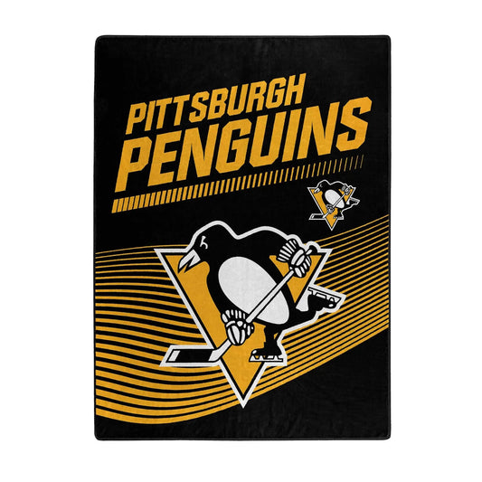 NHL Pittsburgh Penguins 60" x 80" Digitize Raschel Throw Blanket