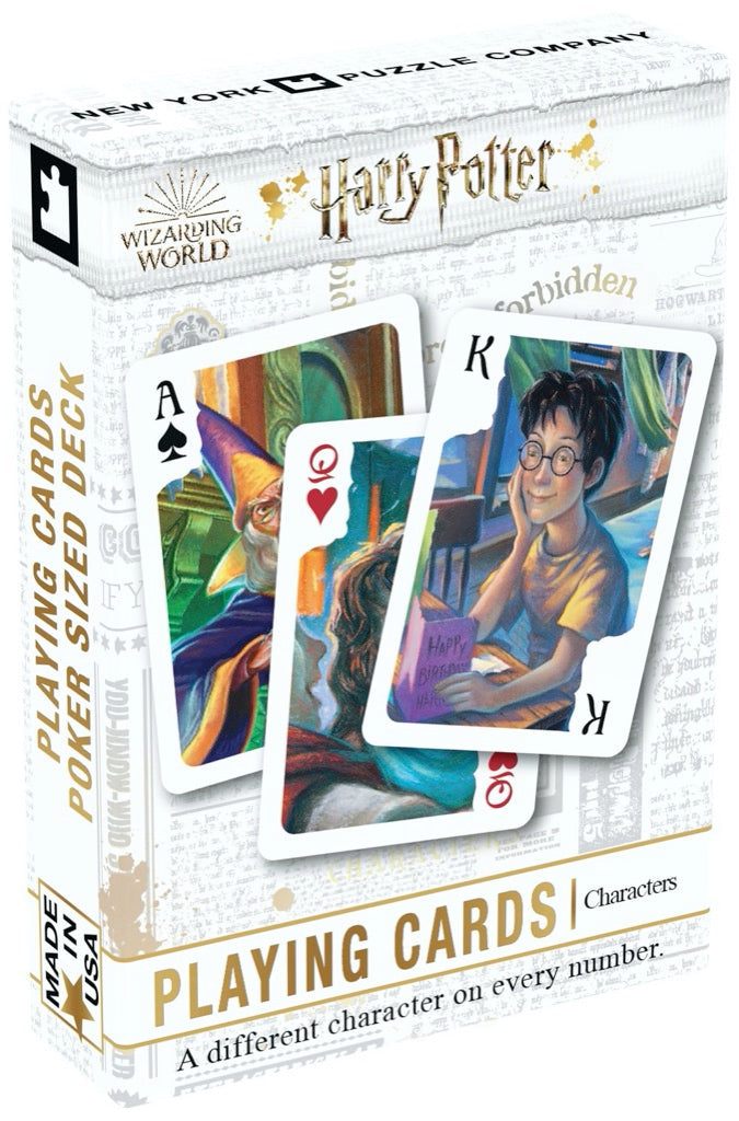 Harry Potter Characters Playing Cards