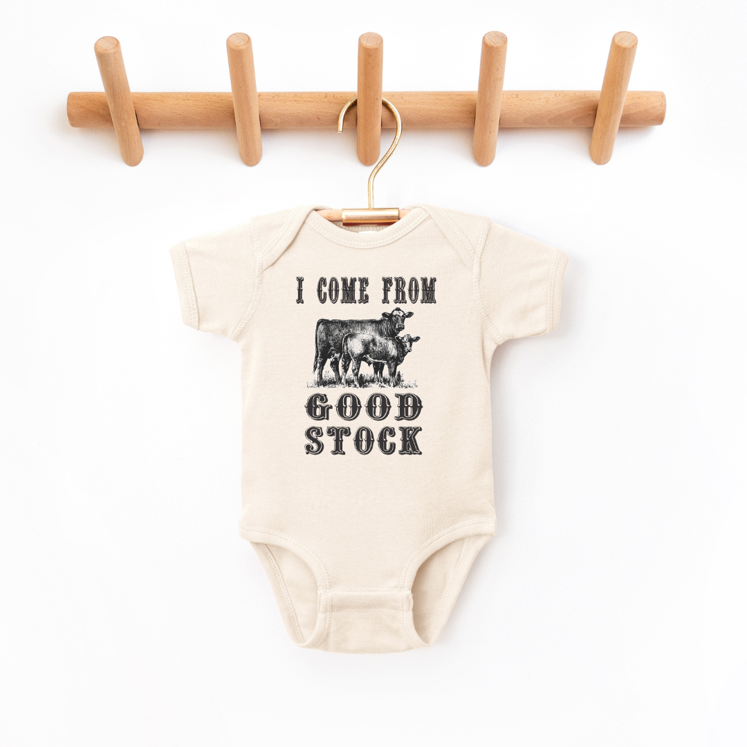 I Come From Good Stock Infant Bodysuit