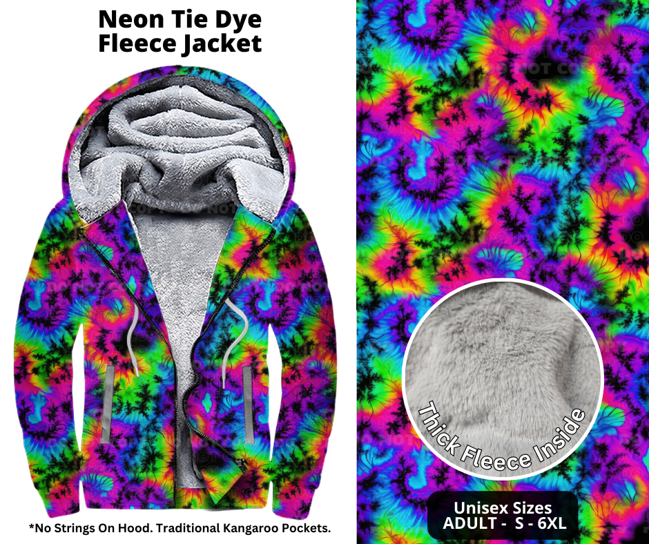 Preorder! Closes 10/21. ETA Jan. Neon Tie Dye Jackets