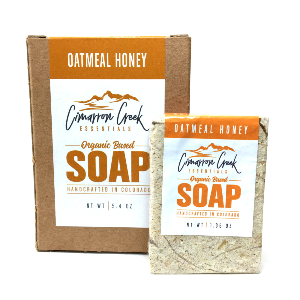 Oatmeal Honey Organic Bar Soap 5.4oz