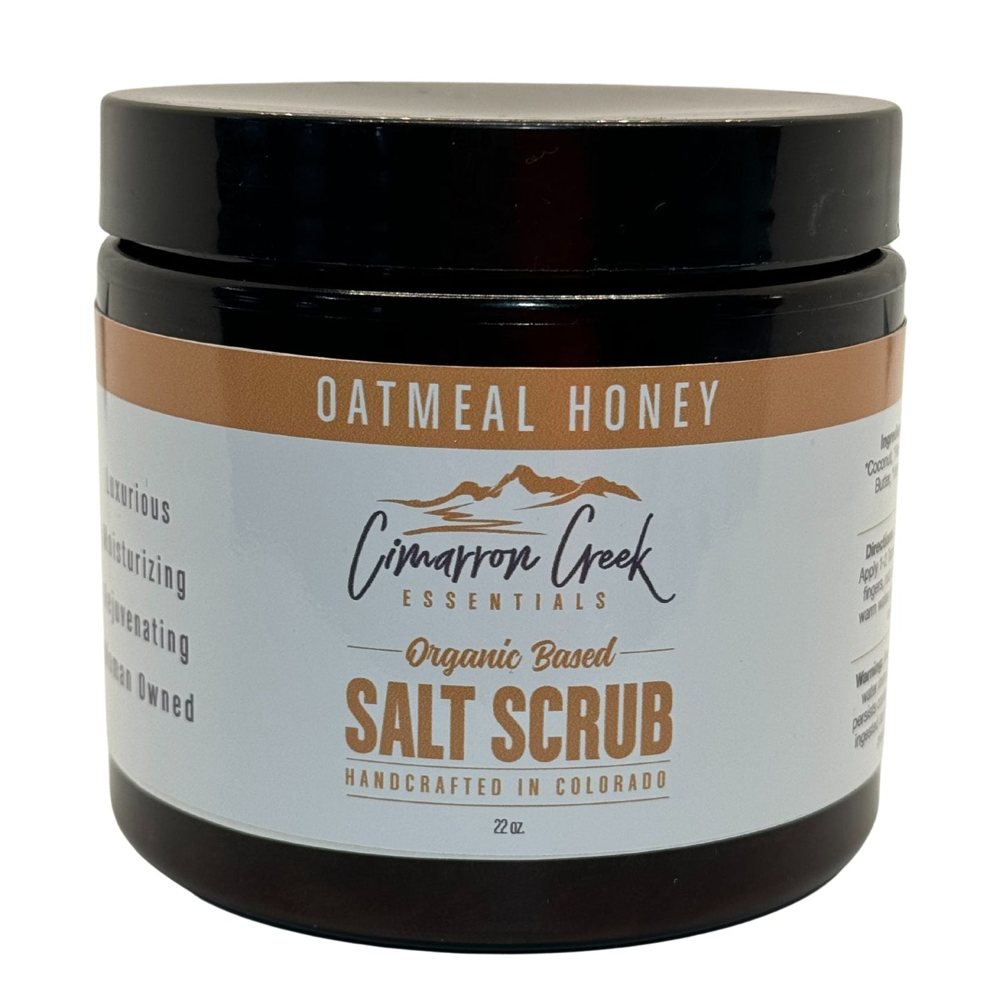 Oatmeal Honey Organic Salt Scrub