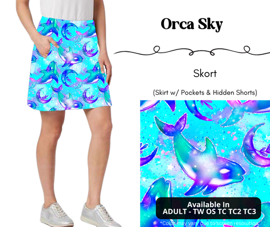 Preorder! Closes 4/7. ETA July. Orca Sky Skort