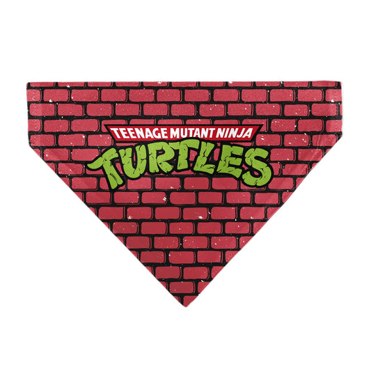 Pet Bandana - TEENAGE MUTANT NINJA TURTLES Brick Title Logo