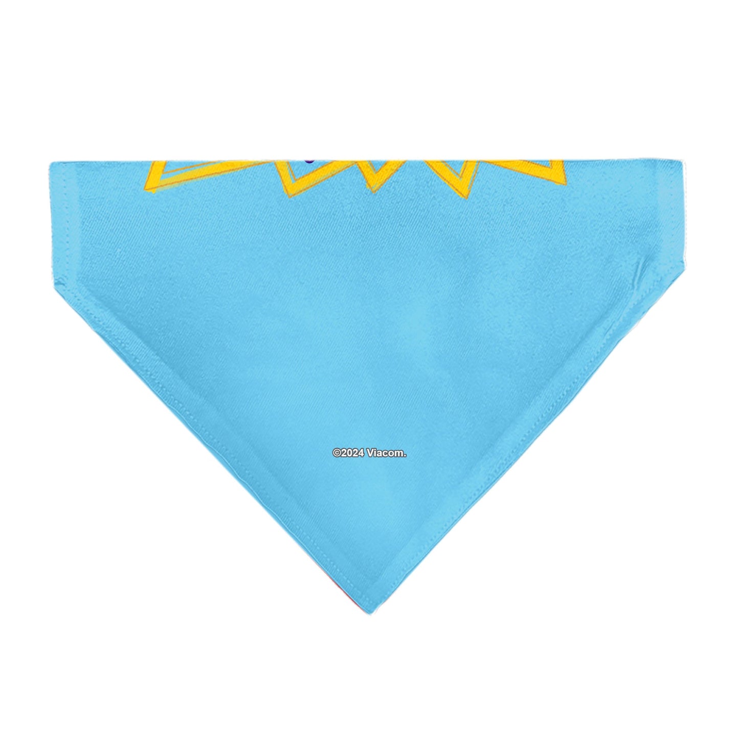 Pet Bandana - RUGRATS Four Character Group Pose and Title Logo Light Blue