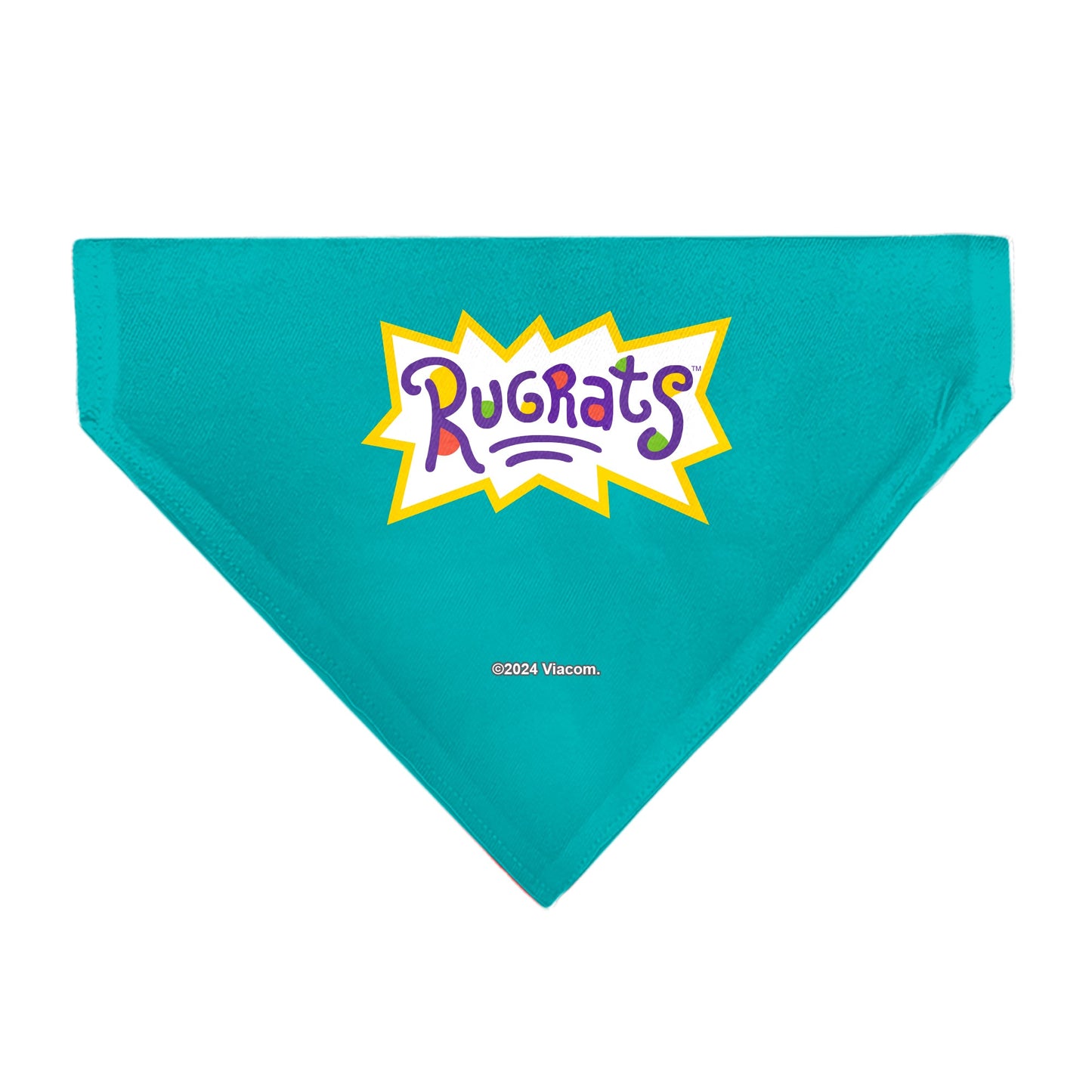 Pet Bandana - Rugrats Kids Group Pose and Title Logo Blue