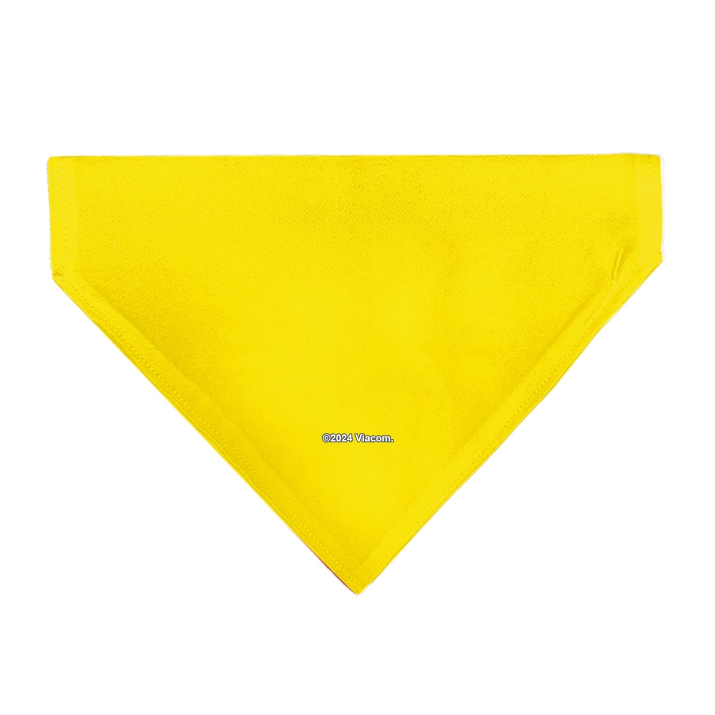 Pet Bandana - SpongeBob SquarePants and Friends SOAK UP POSITIVITY Pose Yellow