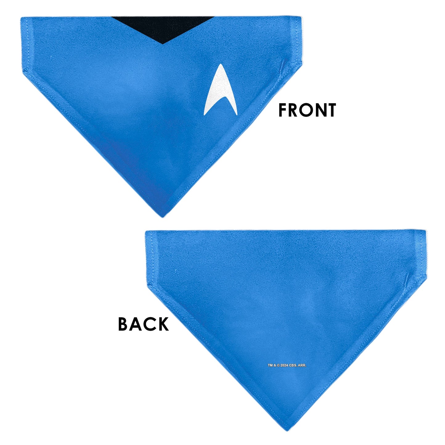 Pet Bandana - Star Trek Original Series Blue Uniform Print