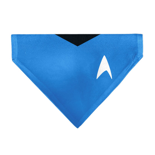 Pet Bandana - Star Trek Original Series Blue Uniform Print