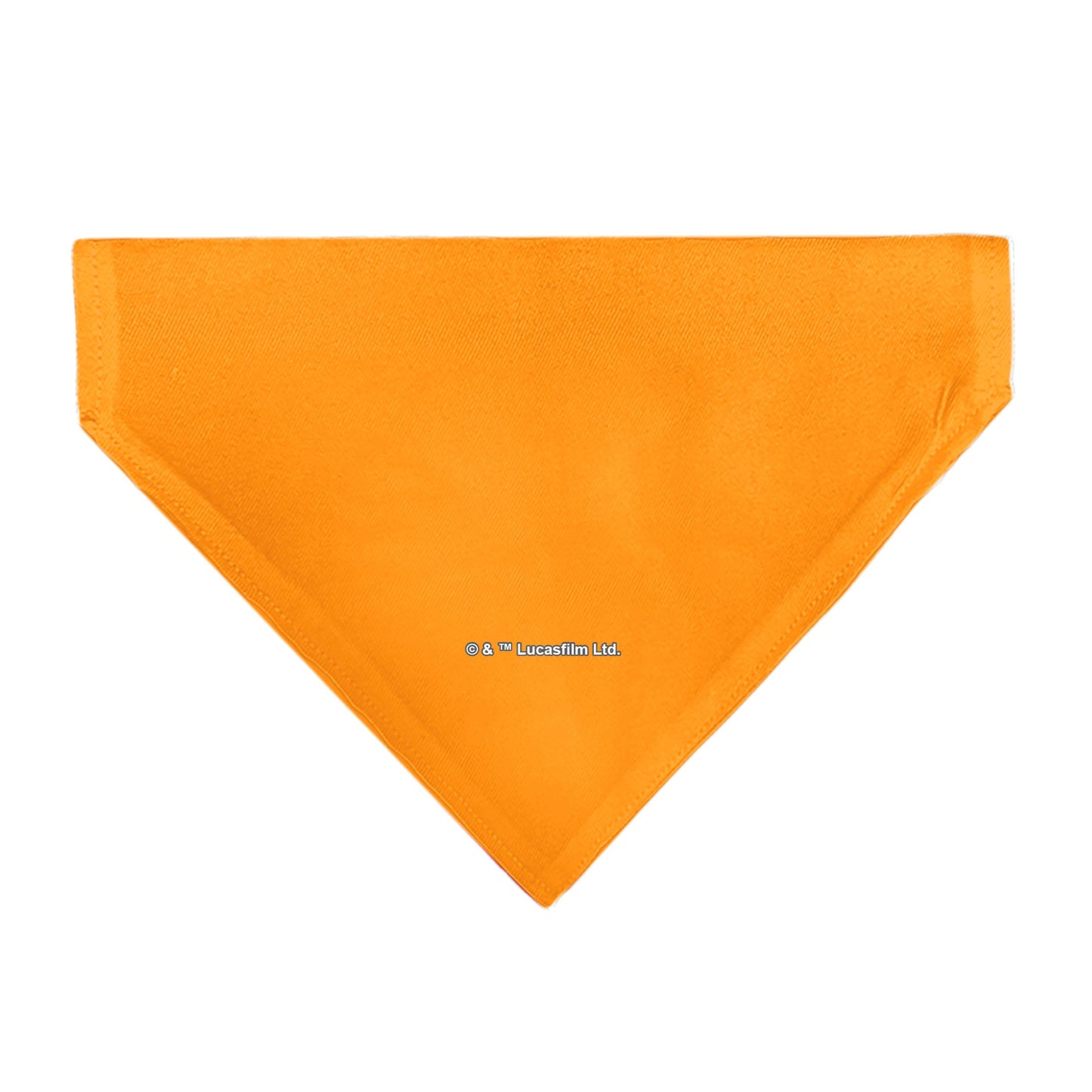 Pet Bandana - Star Wars REBEL Text and Rebel Alliance Insignia Orange/Red/Yellow