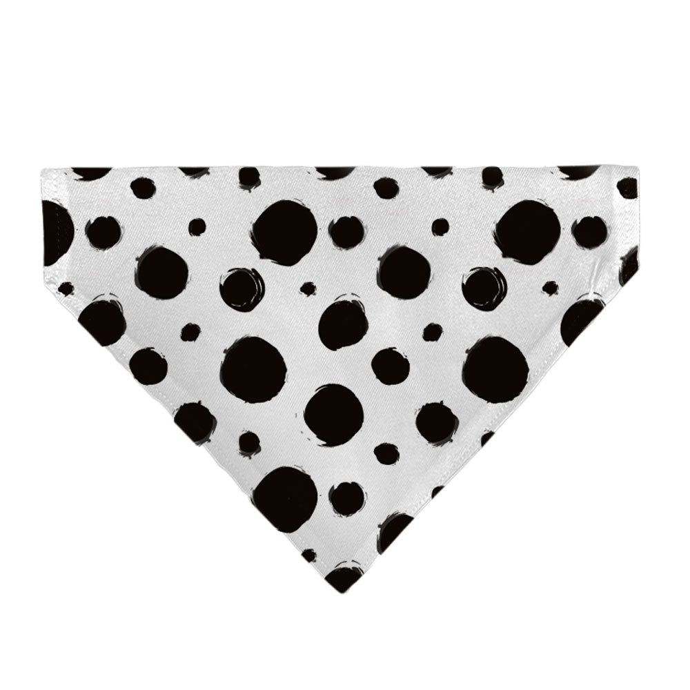 Pet Bandana - 101 Dalmatians Cruella's Spots White/Black