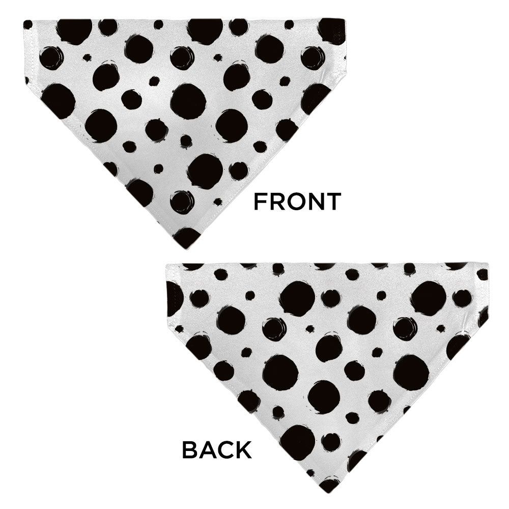 Pet Bandana - 101 Dalmatians Cruella's Spots White/Black