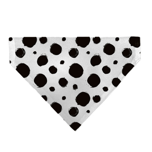 Pet Bandana - 101 Dalmatians Cruella's Spots White/Black