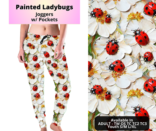 Preorder! Closes 4/2. ETA July. Painted Ladybugs Joggers