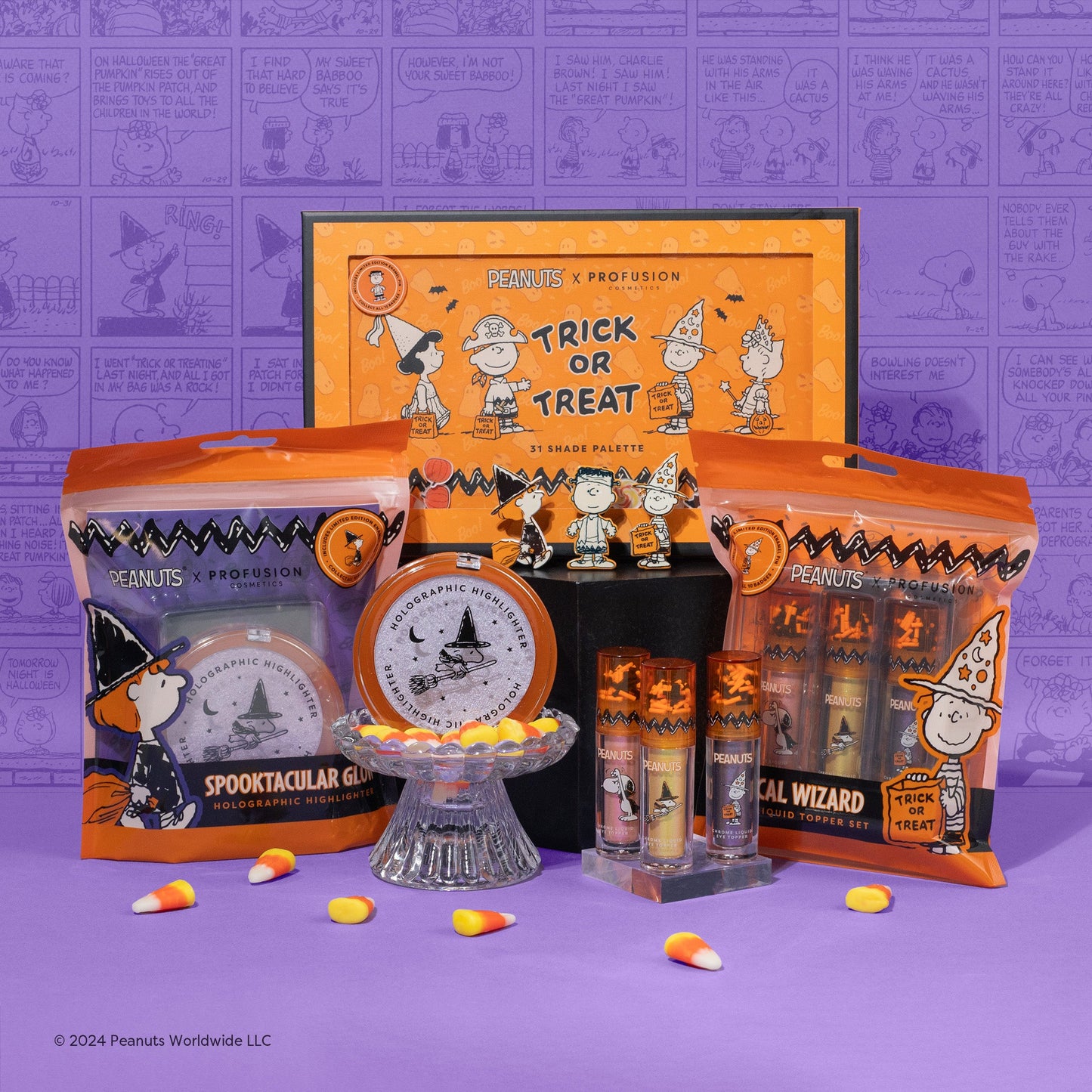 Peanuts Halloween |Magical Wizard Chrome Liquid Topper Set