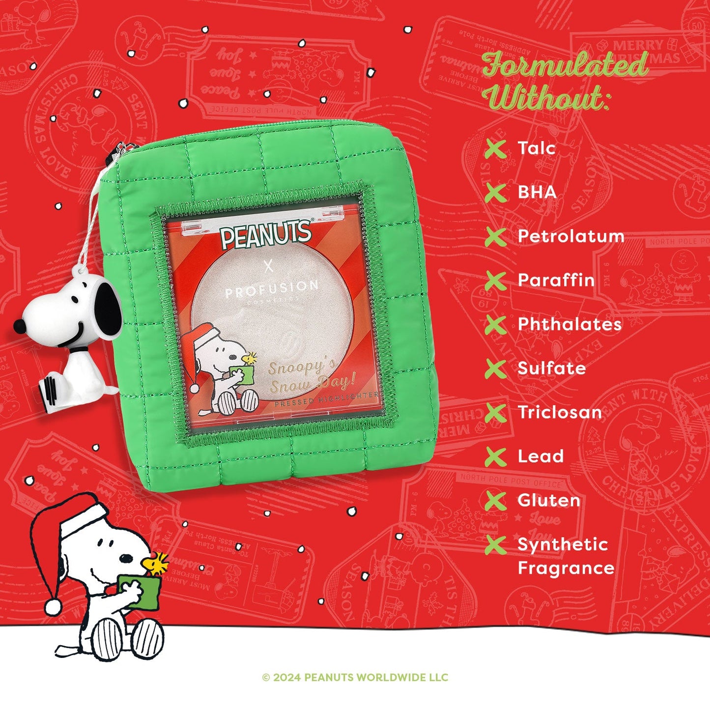 Peanuts Holiday | Snoopy's Snow Day Pressed Highlighter