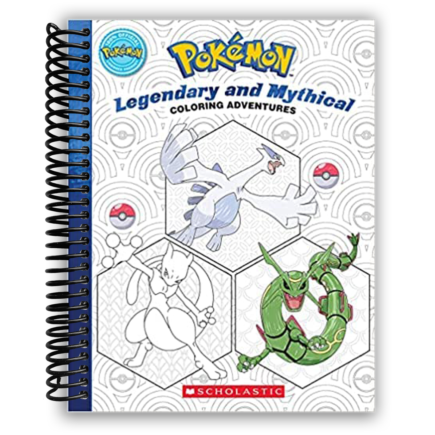 Pok√©mon Coloring Adventures #2: Legendary & Mythical Pok√©mon (Spiral Bound)