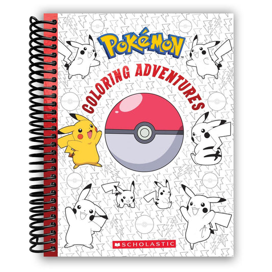 Pokemon Coloring Adventures (Spiral Bound)