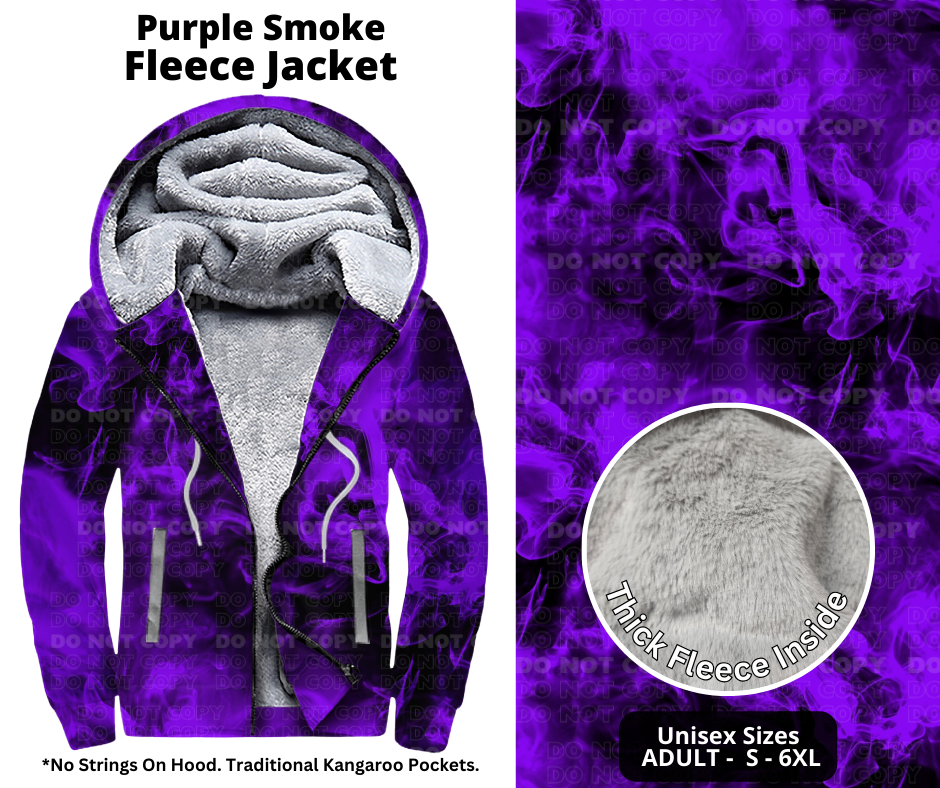 Preorder! Closes 10/21. ETA Jan. Purple Smoke Jackets