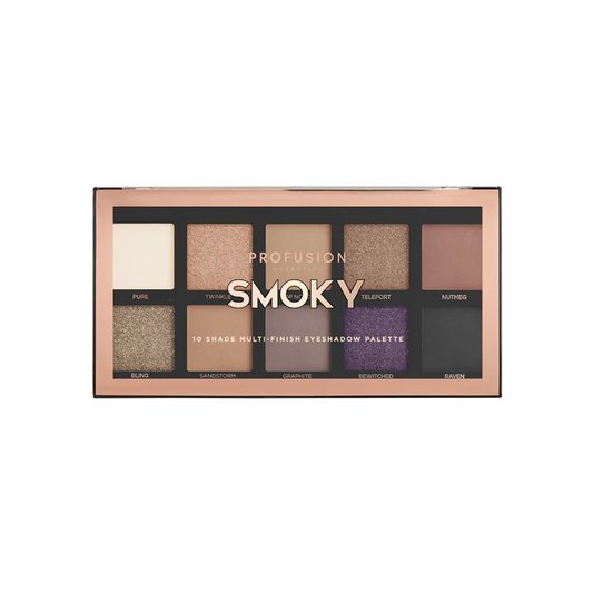 Smoky 10 shade palette