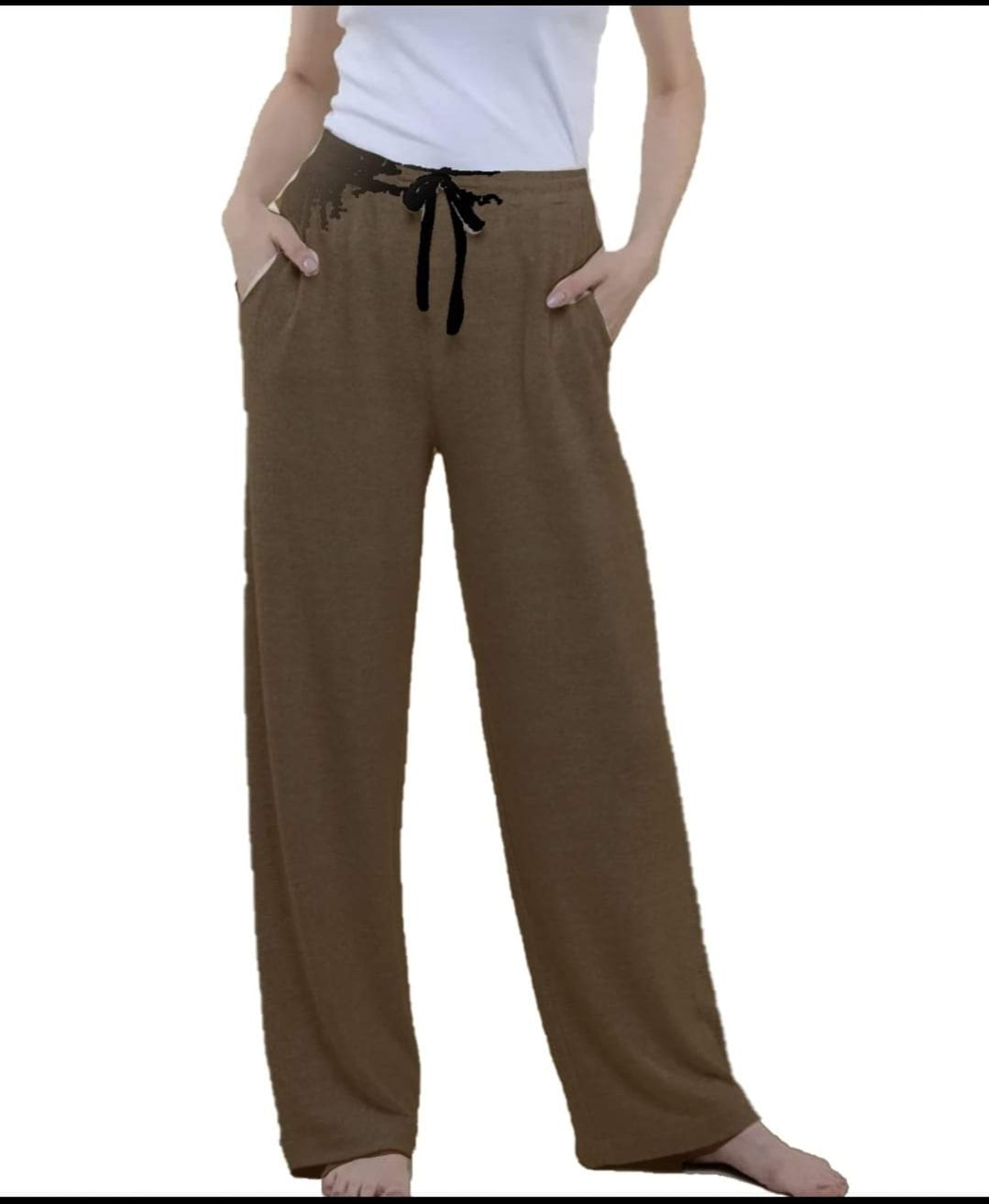 Solid Brown Joggers and Lounge Pants