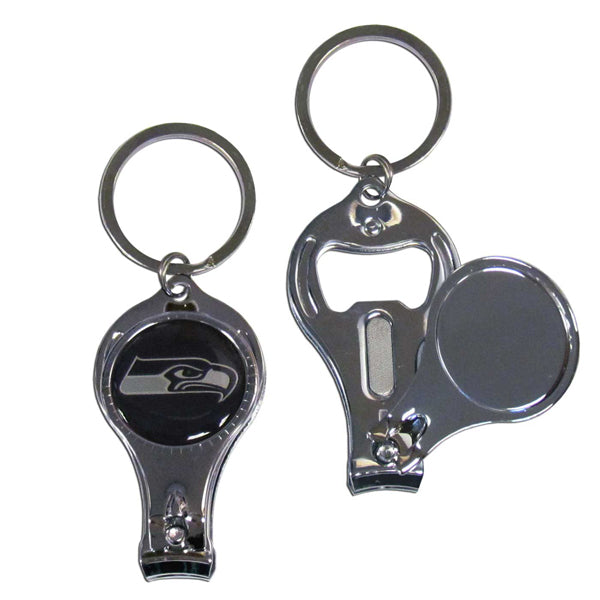 Seattle Seahawks 3 in 1 Keychain