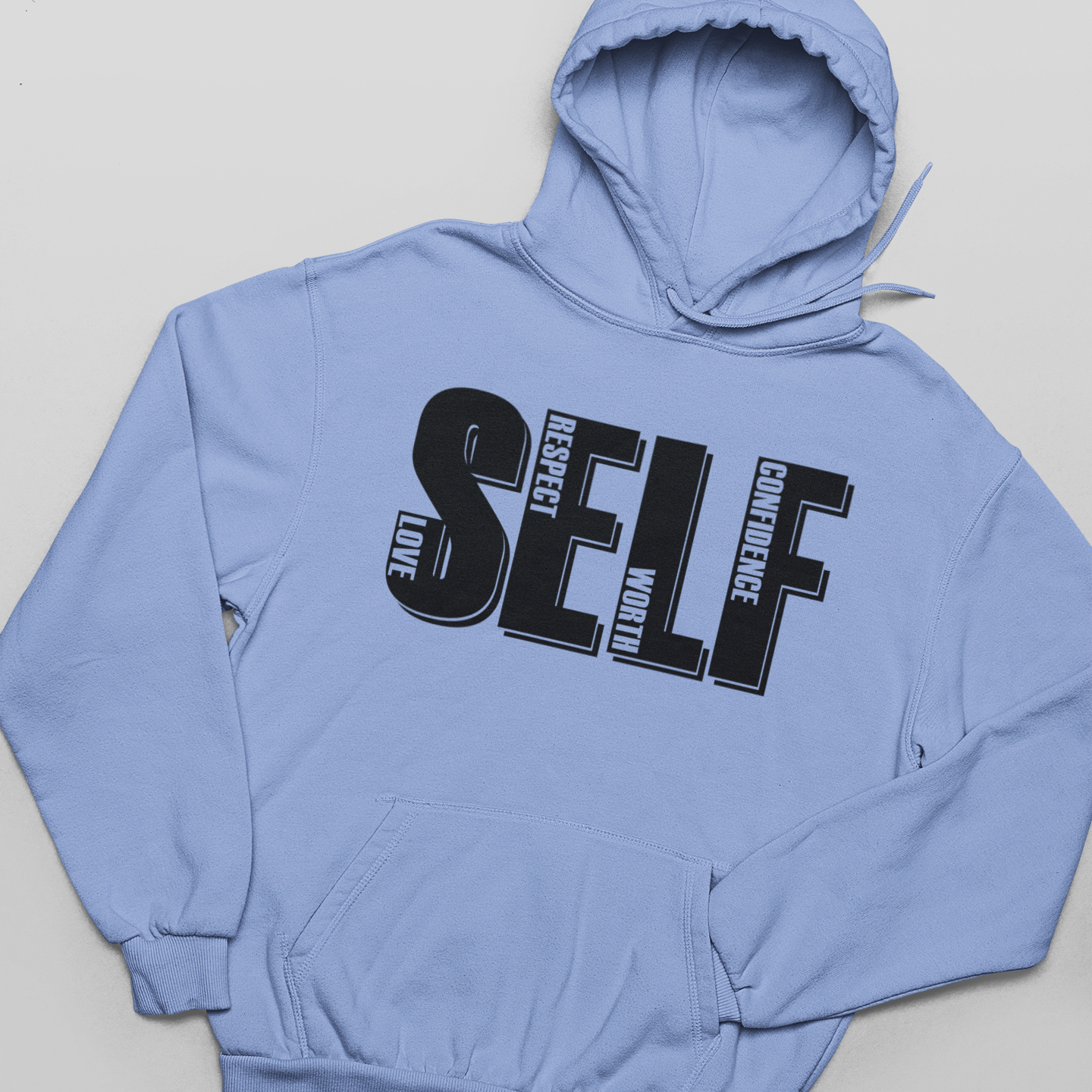 Self Adult Graphic Hoodie