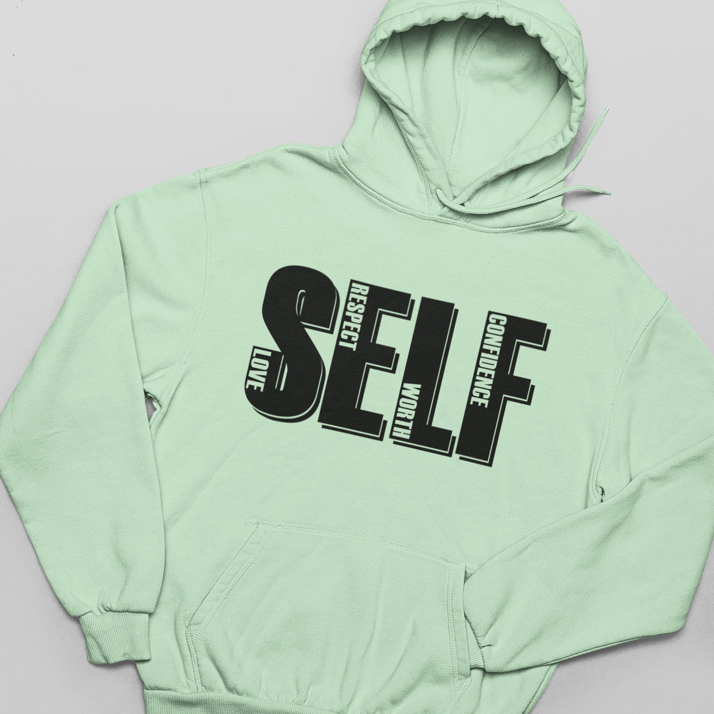 Self Adult Graphic Hoodie