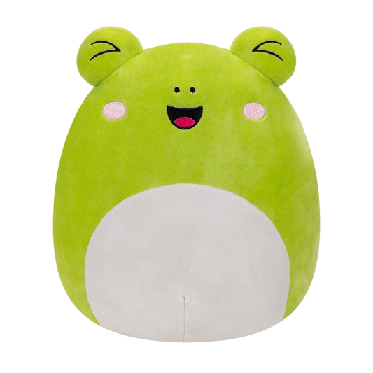 Squishmallows Wyatt the Green laughing frog 12" Stuffed Plush Selected Series