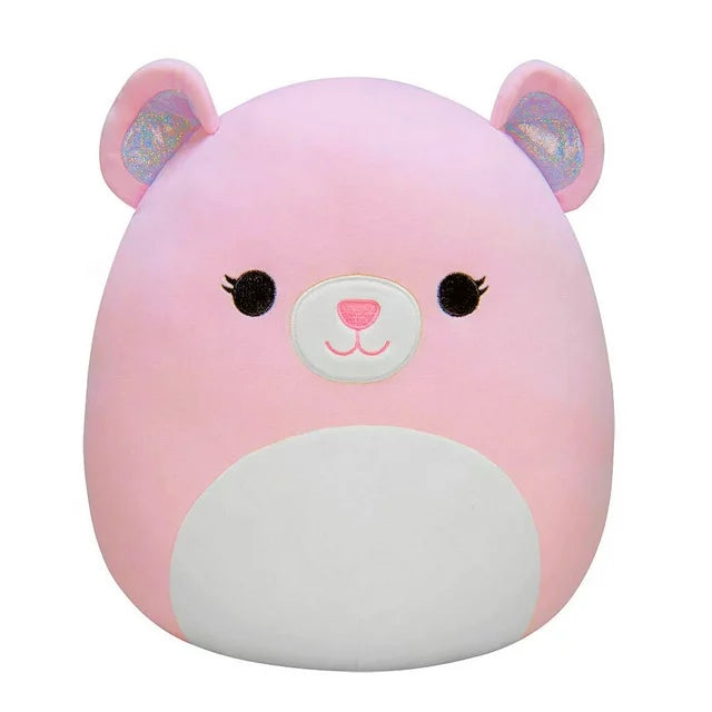 Squishmallows Zaya the Bear with Glittery Ears 7" Stuffed Plush