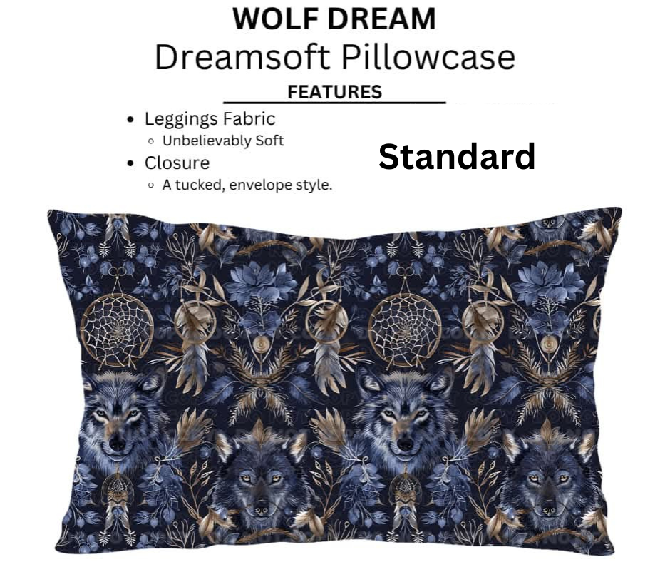 Wolf Dream Dreamsoft Pillowcases