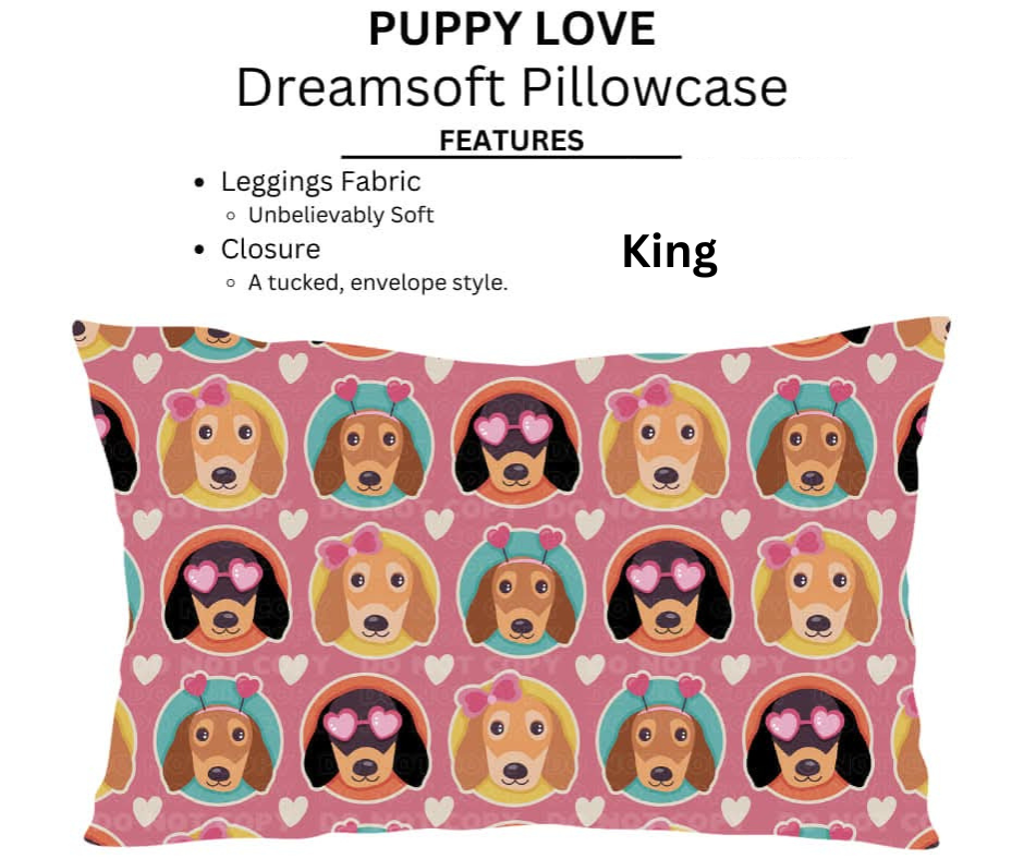 Puppy Love Dreamsoft Pillowcases