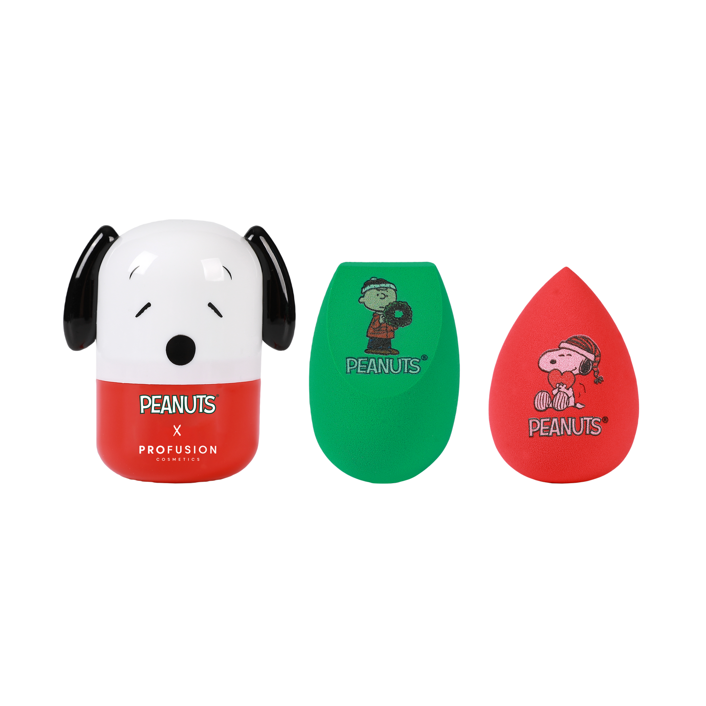 Peanuts Holiday | Let It Blend Blending Sponge & Case Set