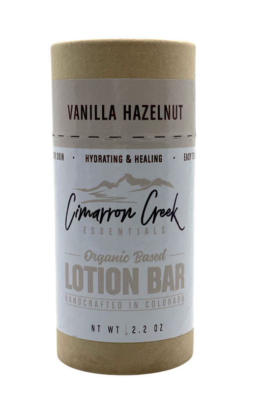 Vanilla Hazelnut Organic Lotion Bar 2oz