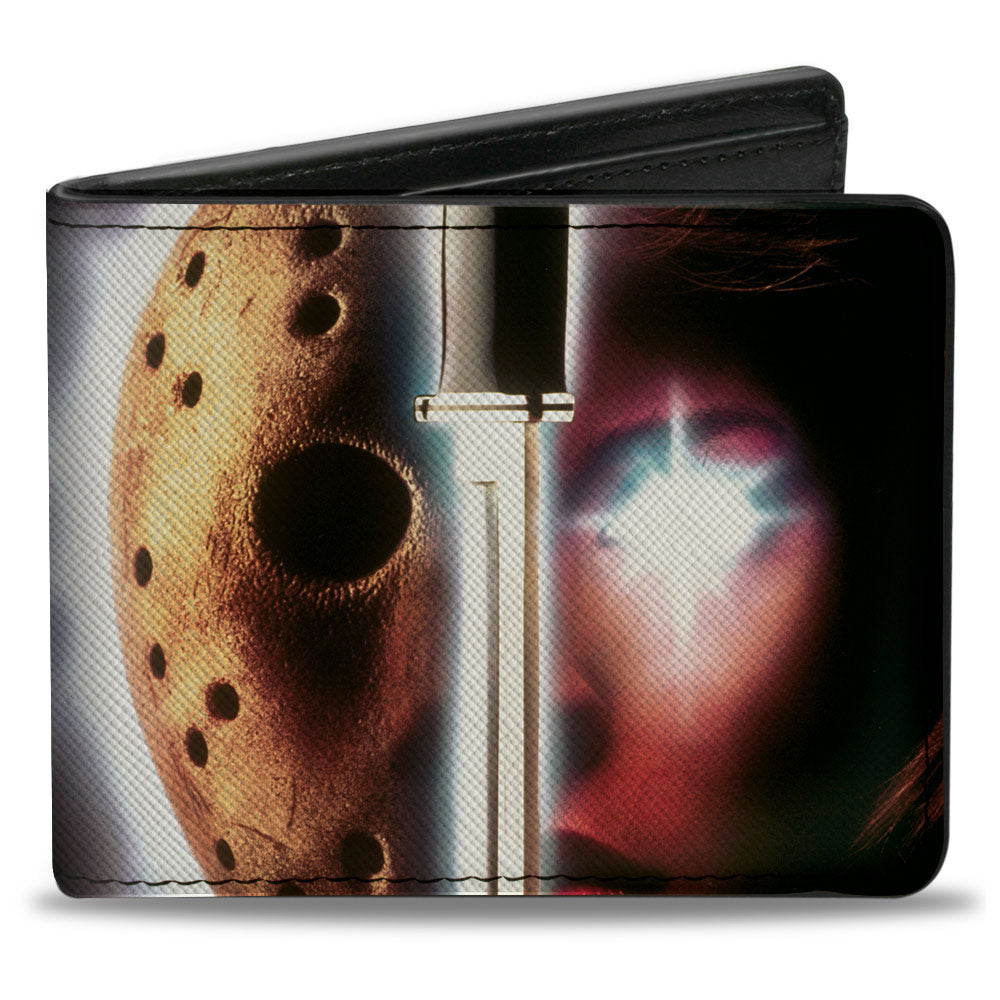 Bi-Fold Wallet - Friday the 13th PART VII THE NEW BLOOD Movie Poster and Title Logo