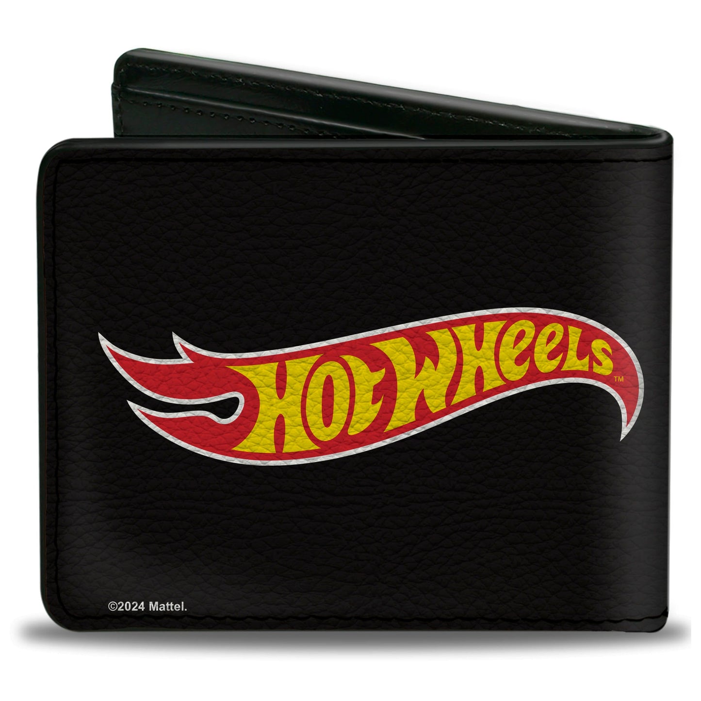 Bi-Fold Wallet - HOT WHEELS Fire Logo Black/Red/Yellow