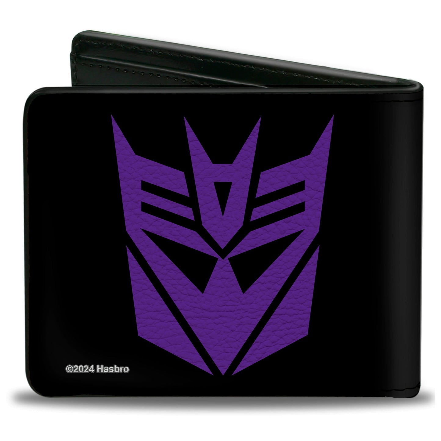 Bi-Fold Wallet - Transformers Decepticon Shield Black/Purple