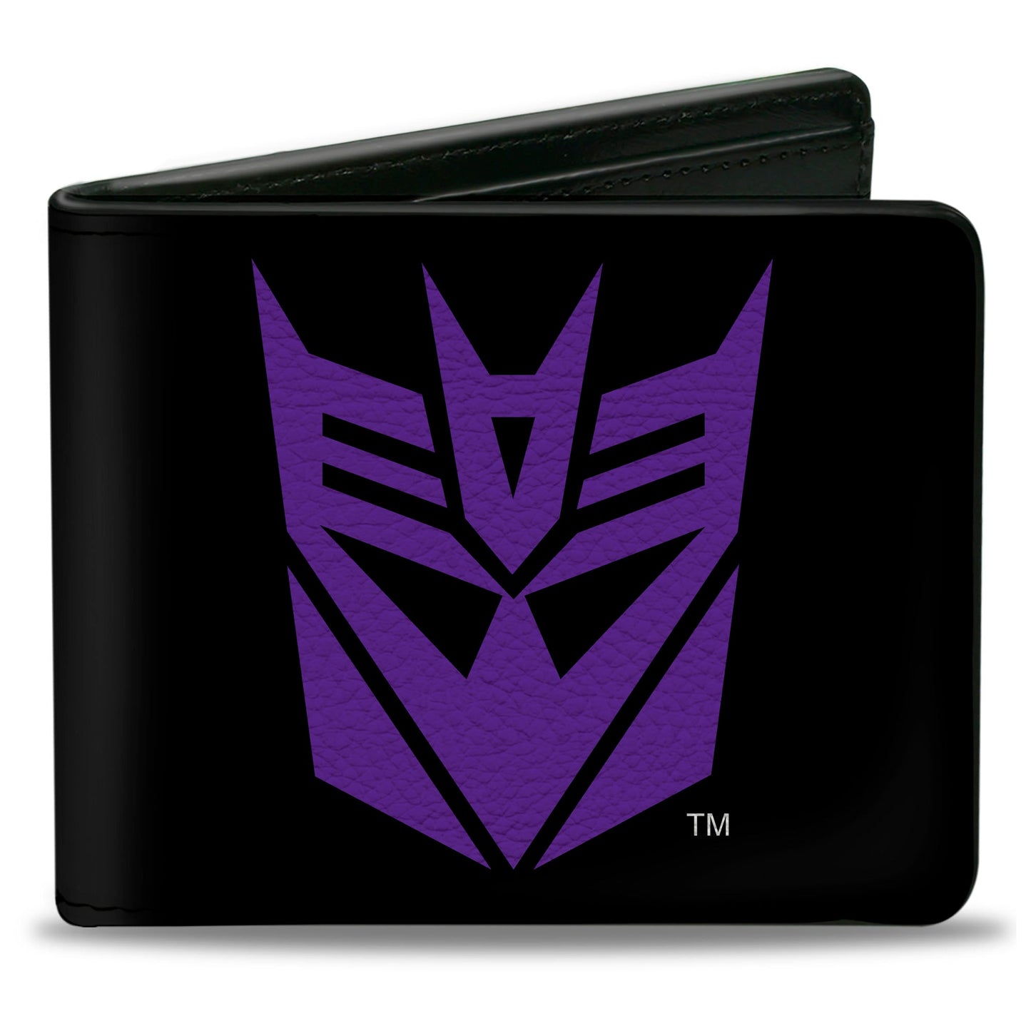 Bi-Fold Wallet - Transformers Decepticon Shield Black/Purple