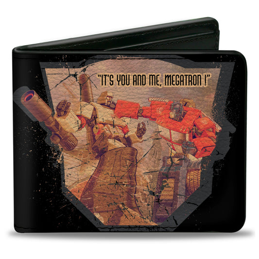 Bi-Fold Wallet - Transformers Megatron vs. Optimus Prime IT'S YOU AND ME, MEGATRON! Scene