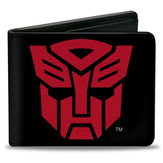 Bi-Fold Wallet - Transformers Autobot Shield Black/Red