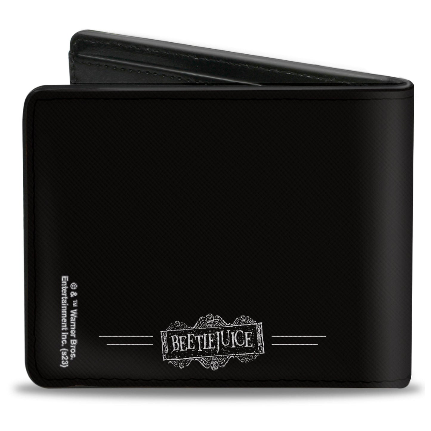 Bi-Fold  Wallet - Beetlejuice ONE BIG DARK ROOM Lydia Quote Black/White