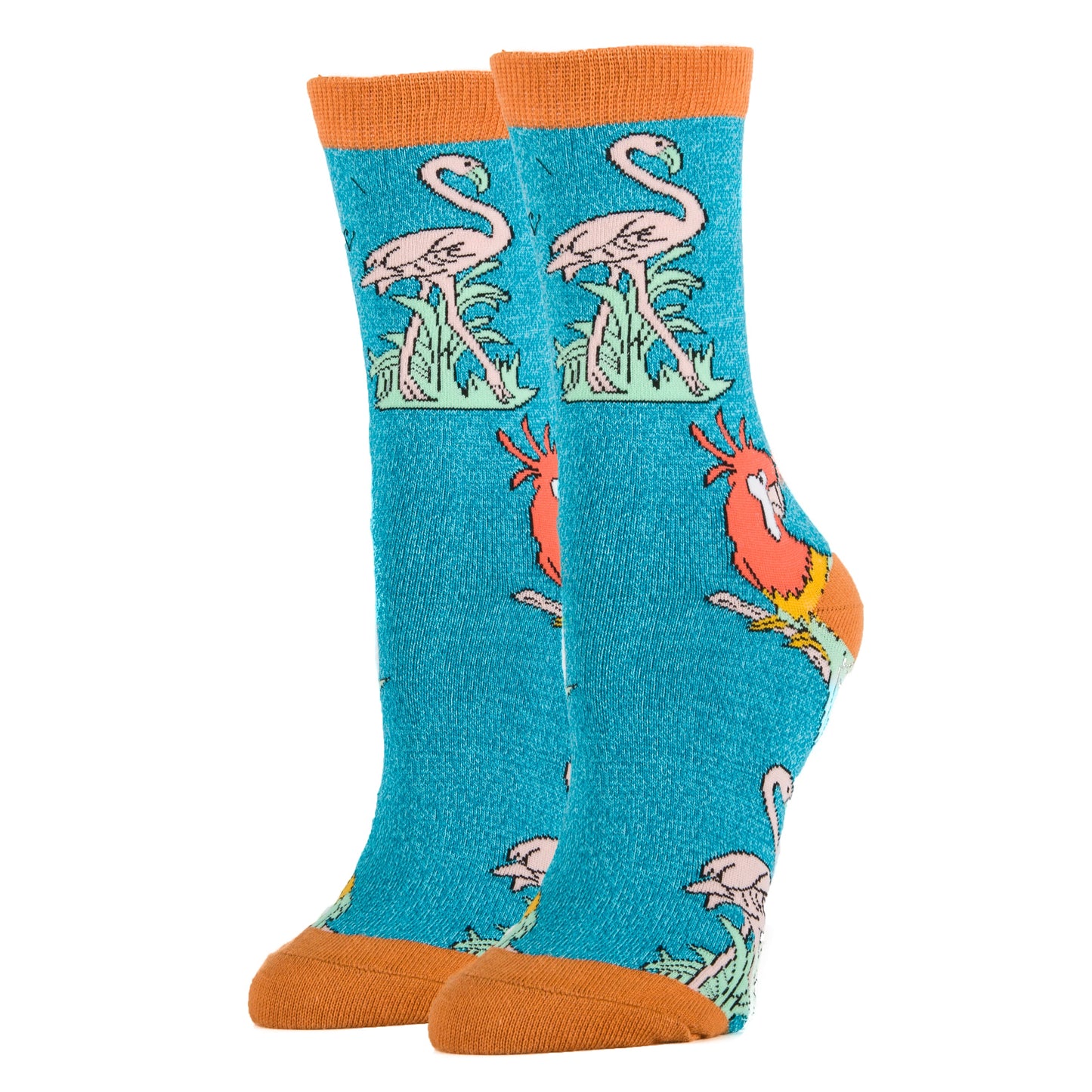 Tropical Birdy Socks