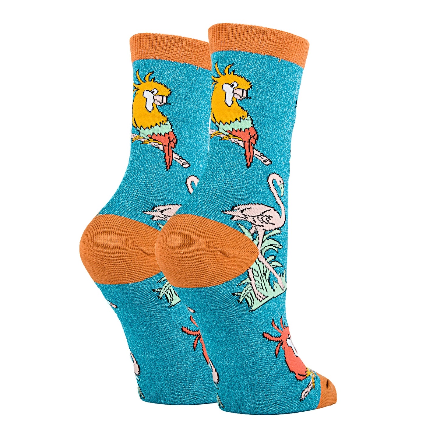 Tropical Birdy Socks