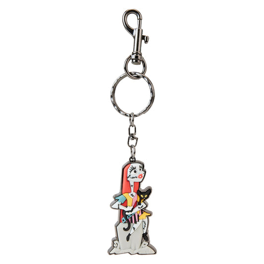 LOUNGEFLY
 DISNEY NIGHTMARE BEFORE CHRISTMASSALLY KEYCHAIN