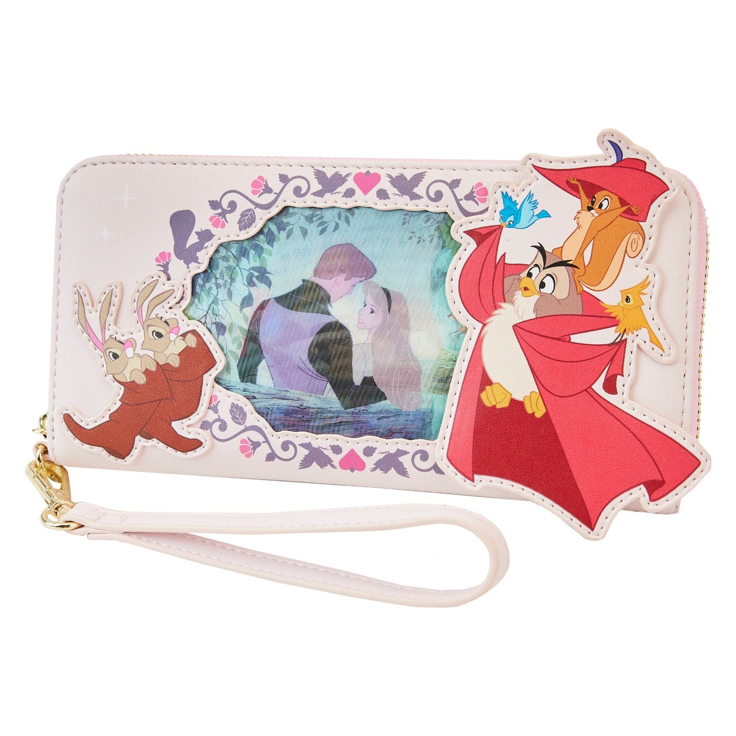 LOUNGEFLY
 DISNEY SLEEPING BEAUTY PRINCESS LENTICULAR SERIES WRISTLET