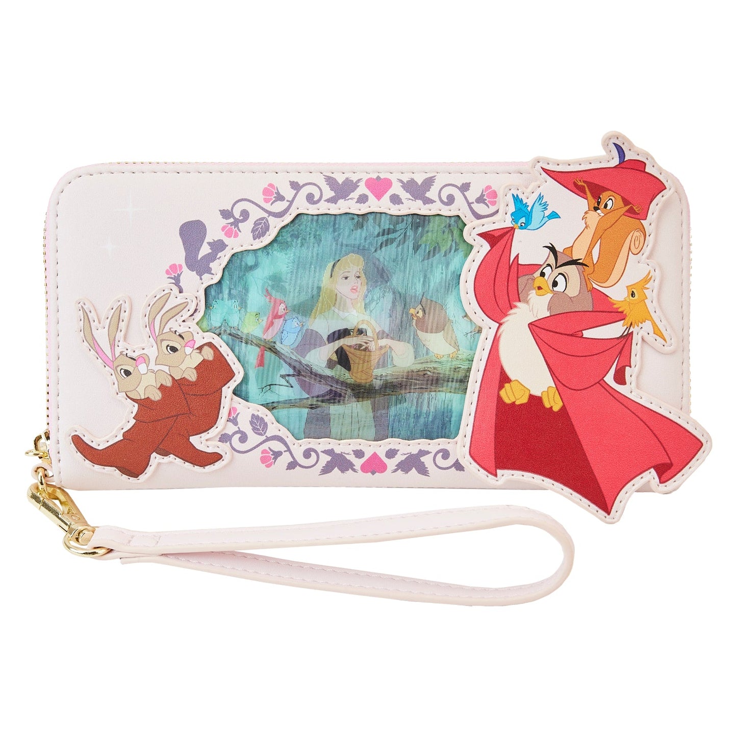 LOUNGEFLY
 DISNEY SLEEPING BEAUTY PRINCESS LENTICULAR SERIES WRISTLET