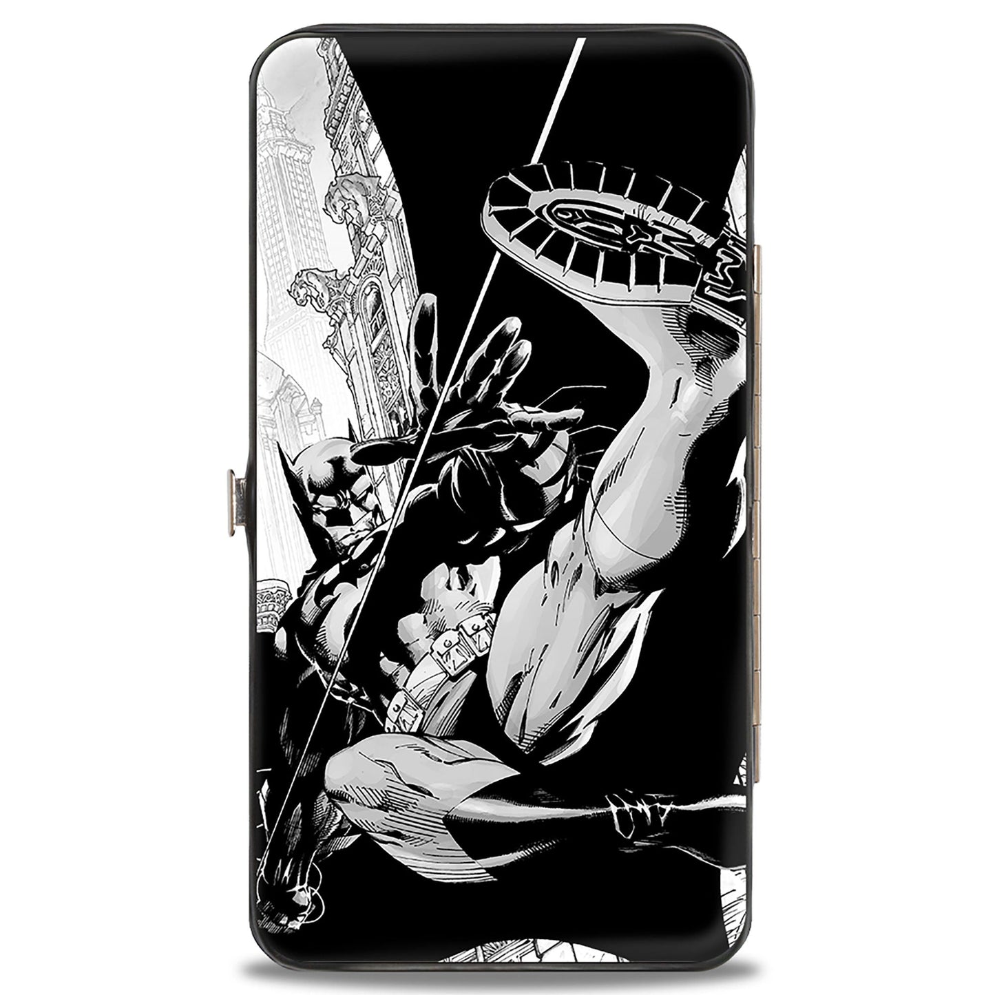 Hinged Wallet - Batman Jim Lee Hush Chain and Grappling Hook Pencils White/Black